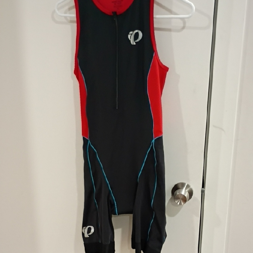 Pearl Izumi Red and Black Performance Suit